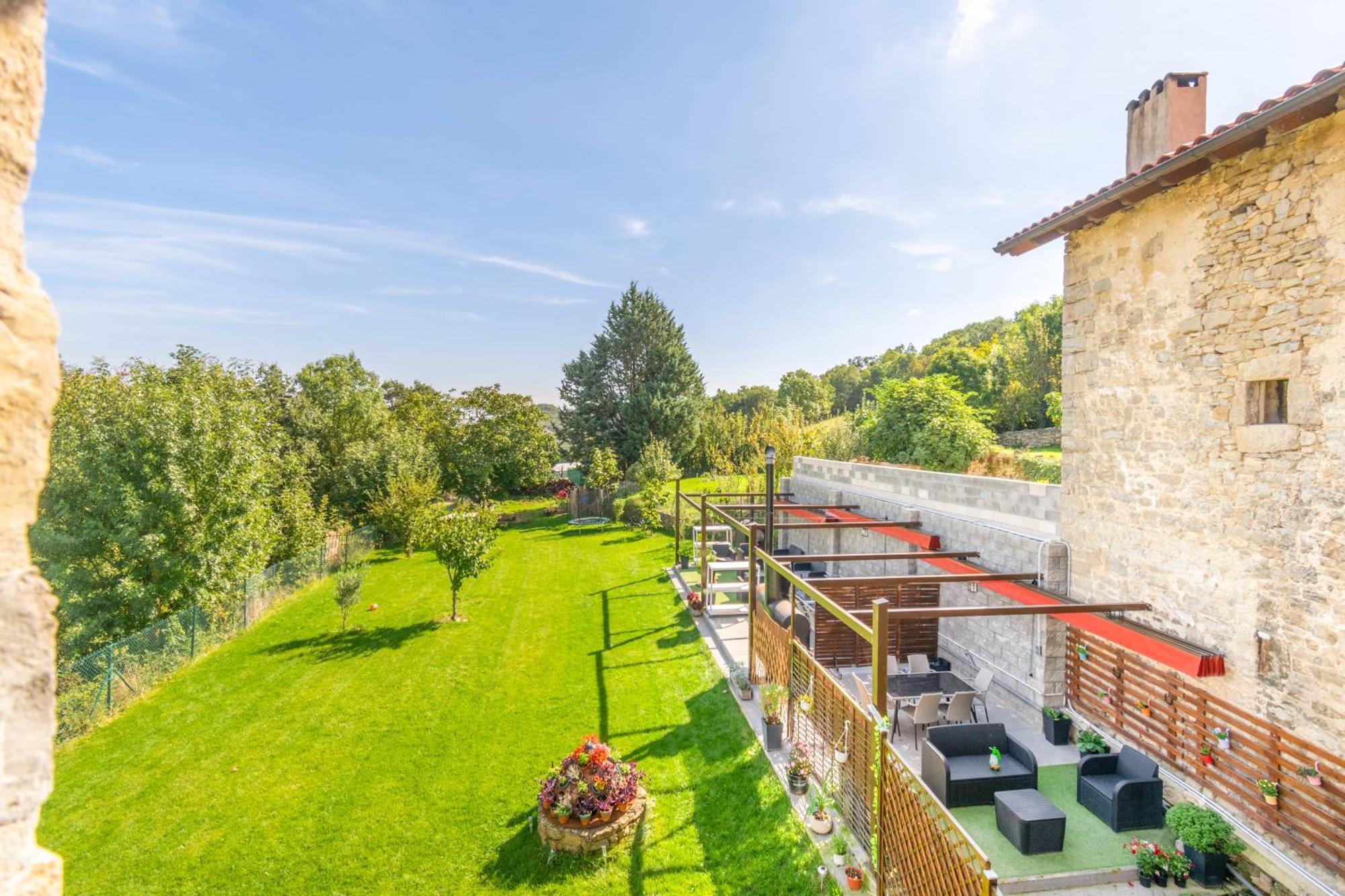 Acogedora Casa Rural Con Jardin Y Barbacoa Proxima A Pamplona Ilzarbe Buitenkant foto